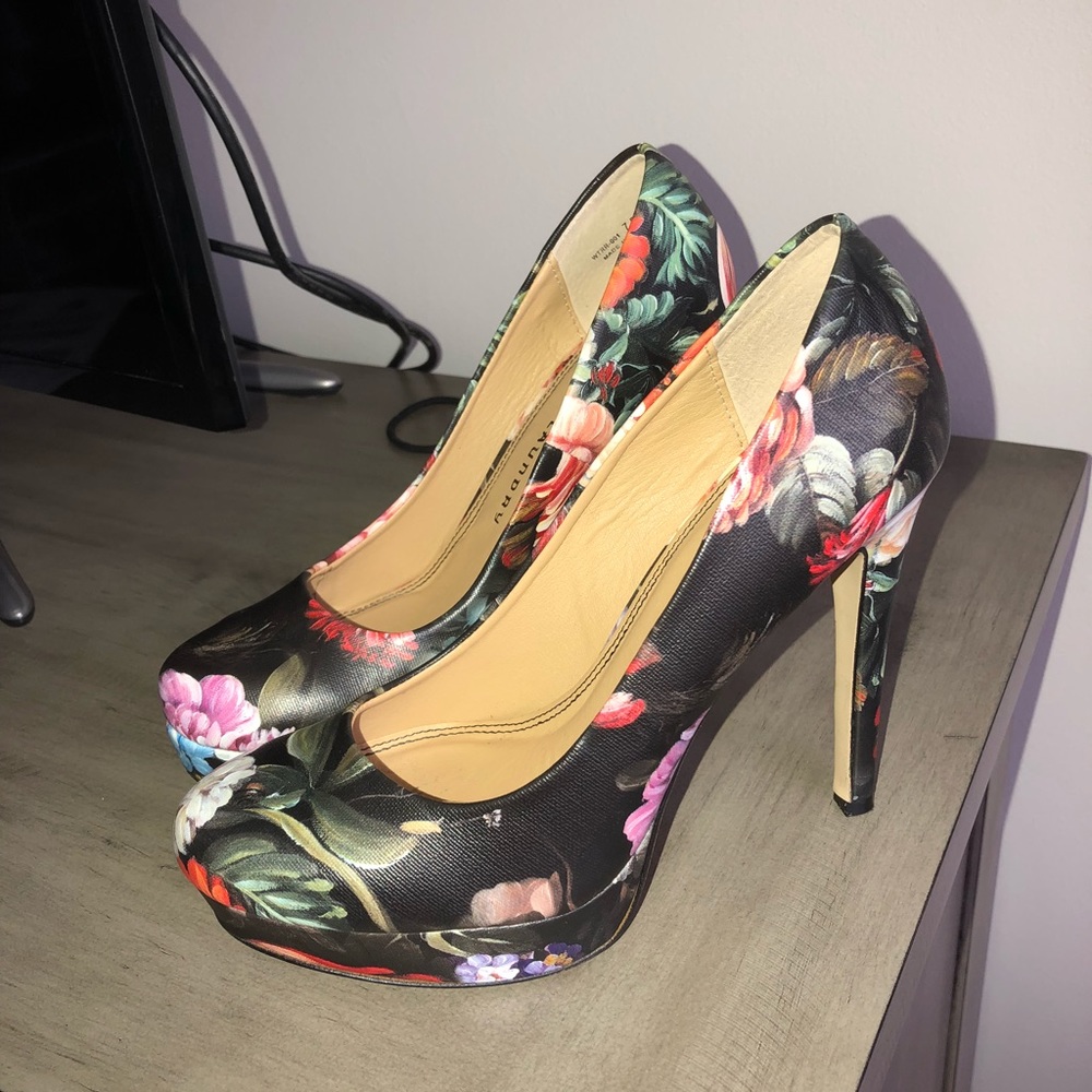 Floral Heels